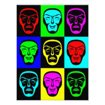 Theatrical Masks Photo