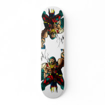 thebattl010coloredtenothercolorwithdark, thebat... skate deck