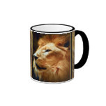 Thee Majestic Lion Coffee Mugs