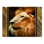 Thee Majestic Lion Post Card