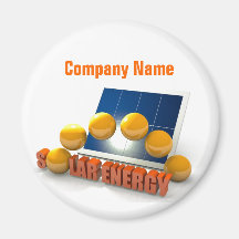 Thème à énergie solaire aimants pour réfrigérateur