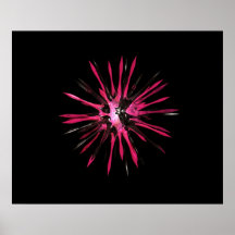 Thème foncé de rose de spore affiches