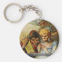 Then And Now Details By Francisco De Goya Key Chains
