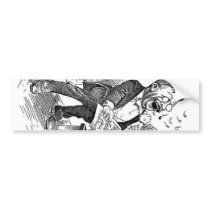 Theodore Roosevelt 1912 Political Cartoon Bumper Stickers