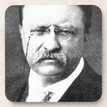 Theodore Roosevelt Drink Coaster