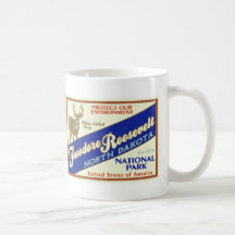 Theodore Roosevelt National Park (Deer) Coffee Mugs