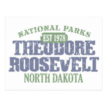 Theodore Roosevelt National Park Postcard