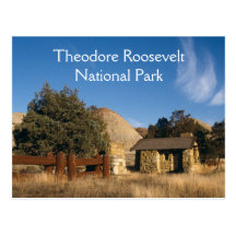 Theodore Roosevelt National Park Postcard