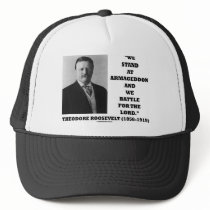 Theodore Roosevelt Stand At Armageddon Battle Lord