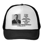 Theodore Roosevelt Vote Is Like A Rifle Character Trucker Hat