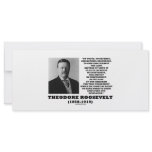 Theodore Roosevelt Waste Destroy Natural Resources rack cards