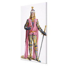 Theodoric I (1053-82) Count of Holland from 'Receu canvas prints