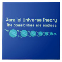 Théorie parallèle d'univers carreau