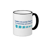 Théorie parallèle d'univers tasse