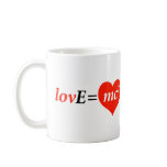 Theory of Love Equation Coffee Mug