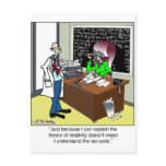 Theory of Relativity & The Tax Code postcards