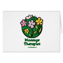 Thérapeute de Blooms2 M Cartes De Vœux