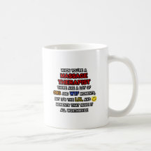 Thérapeute drôle… OMG WTF LOL de massage Tasses À Café