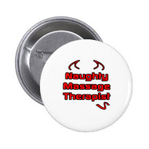Thérapeute vilain de massage badges avec agrafe