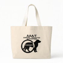 THERAPY DOG ANIMAL ASSISTED ACTIVITIES CANVAS BAG