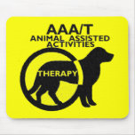 THERAPY DOG ANIMAL ASSISTED ACTIVITIES MOUSE PADS