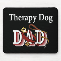 Therapy Dog Owners Gifts Mouse Mats
