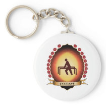 Therapy Mandorla Key Chains