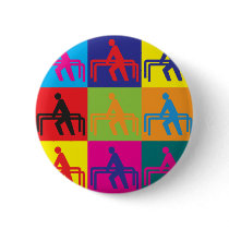 Therapy Pop Art Pin