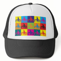 Therapy Pop Art Trucker Hats