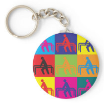 Therapy Pop Art Key Chain