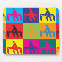 Therapy Pop Art Mouse Pad