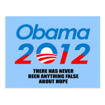 THERE HAS NEVER BEEN ANYTHING FALSE ABOUT HOPE POST CARD