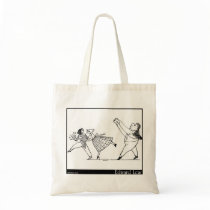 There was an Old Man of Bohemia Canvas Bags