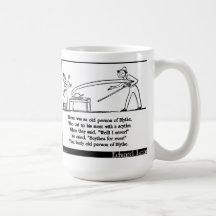 There was an old person of Blythe Mug