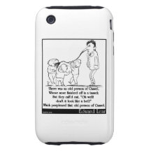 There was an old person of Cassel Tough iPhone 3 Case