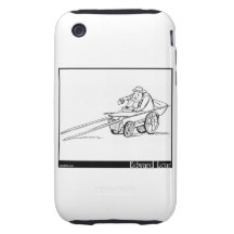 There was an old person of Pett Tough iPhone 3 Case