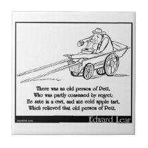 There was an old person of Pett Ceramic Tile