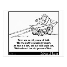 There was an old person of Pett Postcard