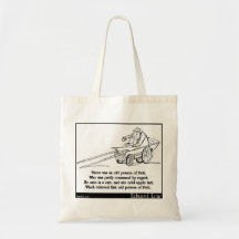 There was an old person of Pett Tote Bags