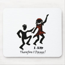Therefore I Dance Mousepads