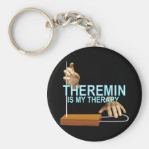 Theremin Therapy Key Chain