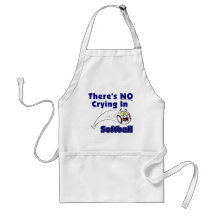 There's No Crying In Softball Aprons
