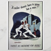 There's No Medicine For Regret Personalized Flyer