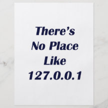 Theres No Place like 127001 Custom Flyer