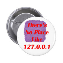Theres No Place like 127001 red Button