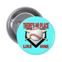 THERE'S NO PLACE LIKE HOME PINBACK BUTTONS