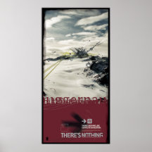 THERE'S NOTHING (Leinwand) Posterdruck