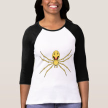 Theridion grallator AKA Happy Face Spider T Shirts