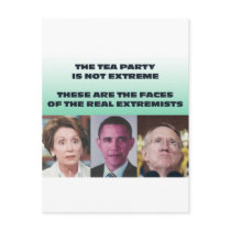 THESE ARE THE EXTREMISTS POST CARD