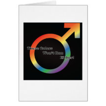 These Colours Won't Run Either - Design #1 Card